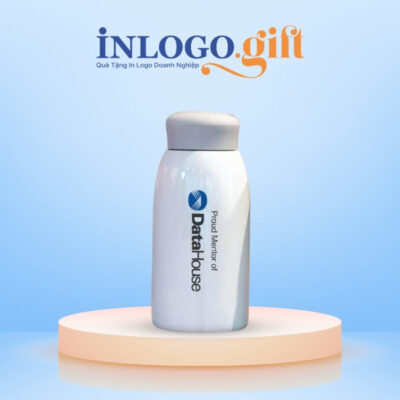 Bình giữ nhiệt in logo 2 màu nắp vặn 520ml BGN-08
