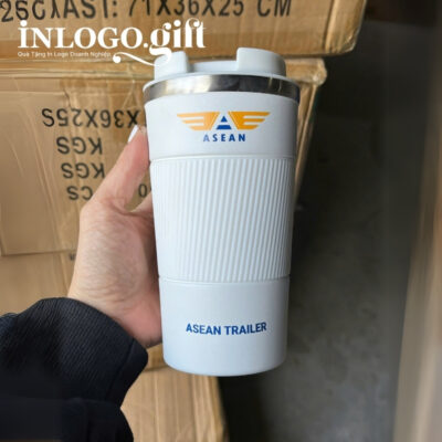 Ly giữ nhiệt in logo thương hiệu Sunhouse dung tích 500ml
