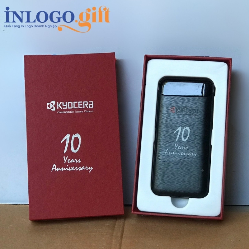 Sạc dự phòng in logo thương hiệu WK màu đen dung lượng 20.000mAh SDP-01