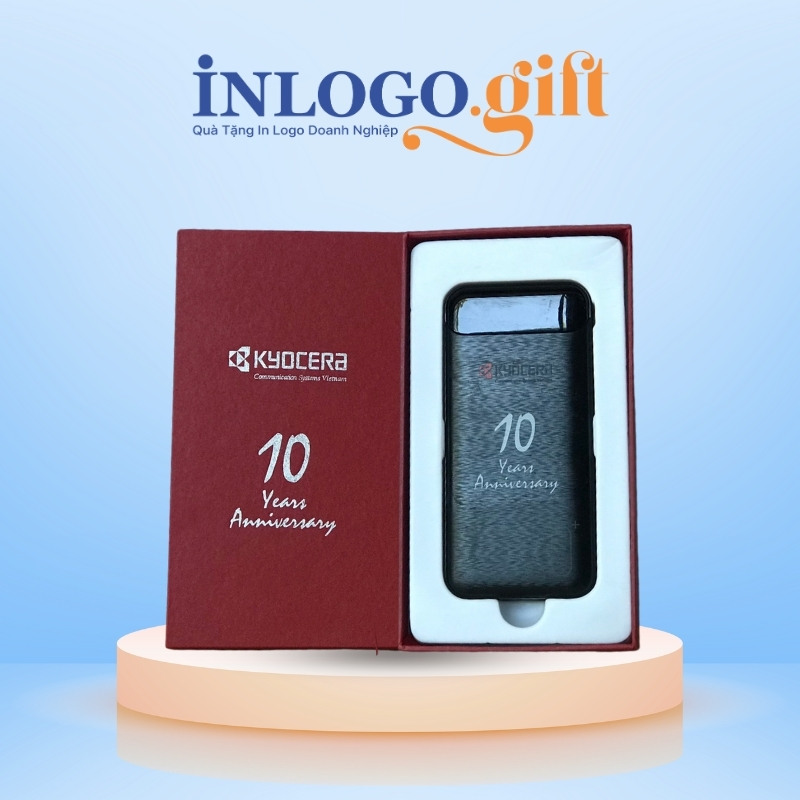 Sạc dự phòng in logo thương hiệu WK màu đen dung lượng 20.000mAh SDP-01