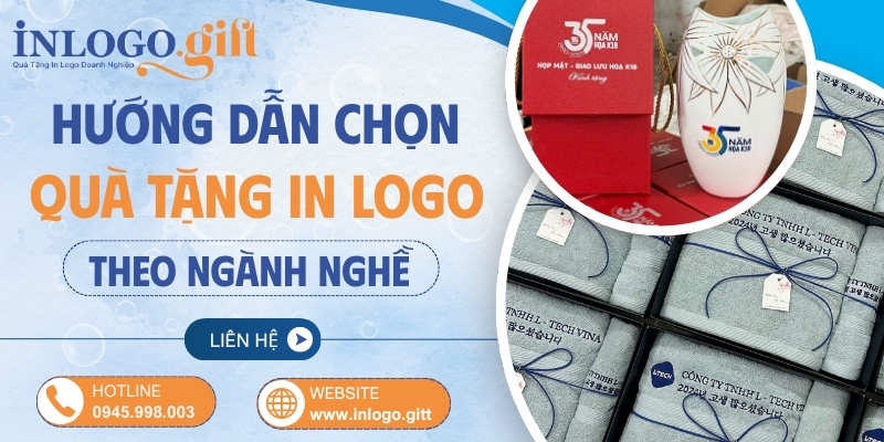 Hướng dẫn chọn quà tặng in logo theo ngành nghề