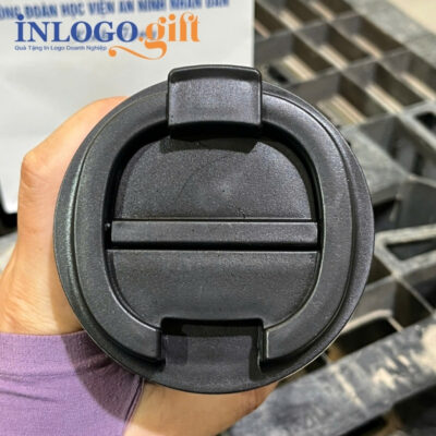Ly giữ nhiệt in logo thương hiệu Sunhouse màu đen 500ml LGN-10