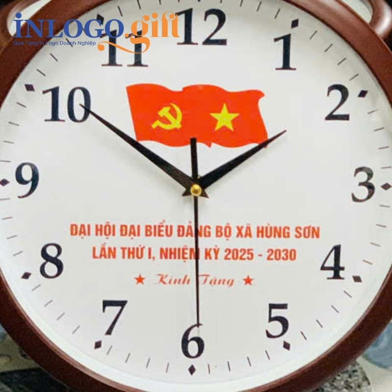 Đồng hồ treo tường quà tặng Đại hội ĐHT-10