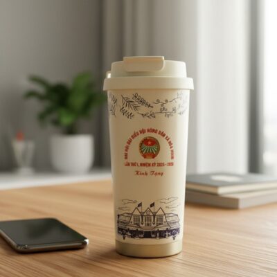 Ly Giữ Nhiệt Sunhouse 500ml In Logo Đà Lạt | Quà Tặng Đại Hội