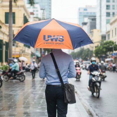 Ô Dù In Logo Gấp 3 Tự Động - Quà Tặng Doanh Nghiệp Độc Đáo