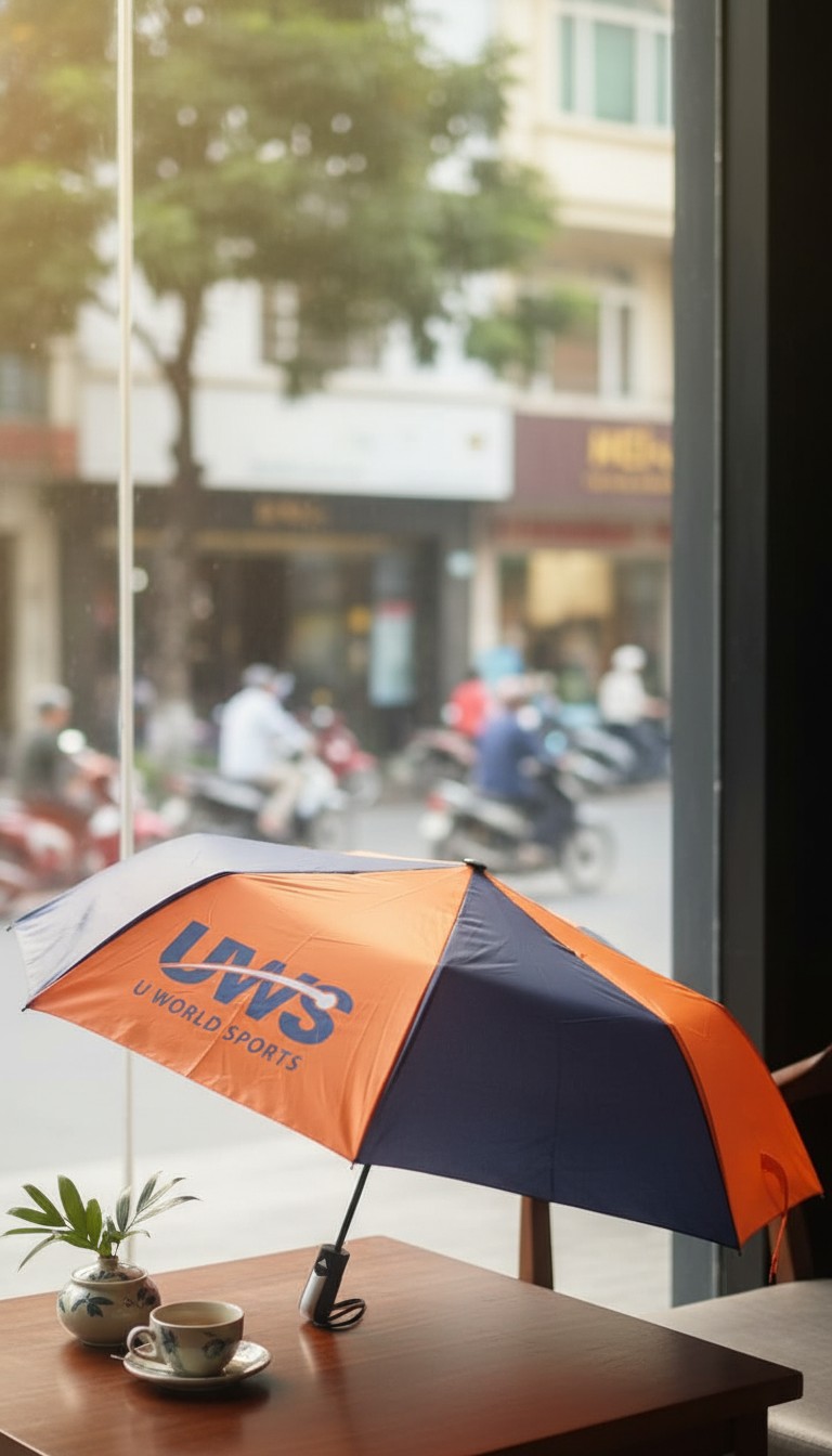 o-du-in-logo-gap-3-tu-dong-1-chieu-mau-cam-xen-ke-xanh-duong-1 Ô Dù In Logo Gấp 3 Tự Động - Quà Tặng Doanh Nghiệp Độc Đáo