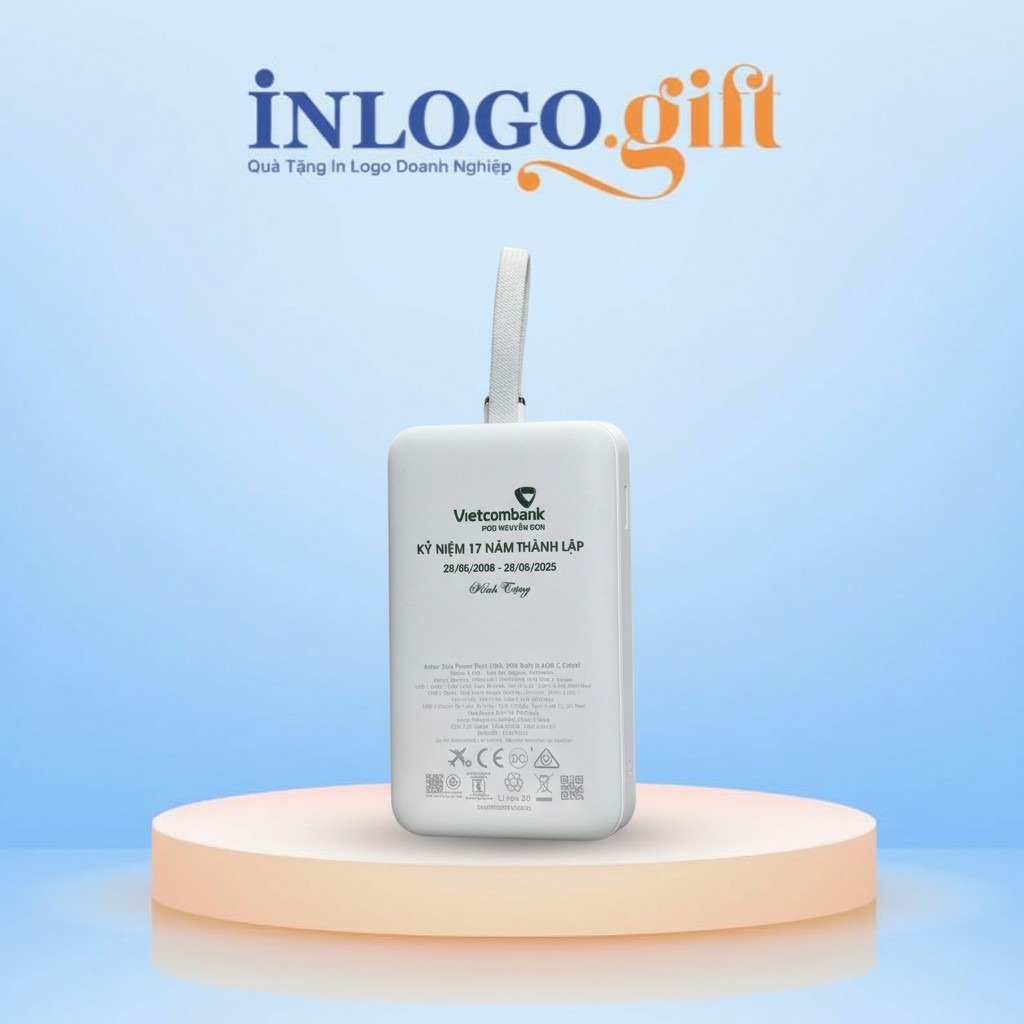 Sạc Dự Phòng Anker 10000mAh In Logo | Quà Tặng Doanh Nghiệp