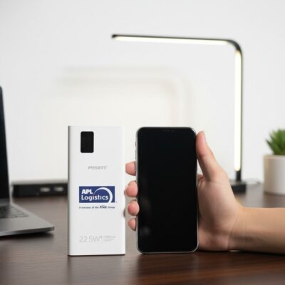 Sạc dự phòng Pisen 10000mAh in logo, quà tặng quản lý cao cấp