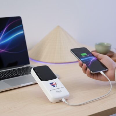 Sạc Dự Phòng In Logo WEKOME 10000mAh - Quà Tặng Doanh Nghiệp