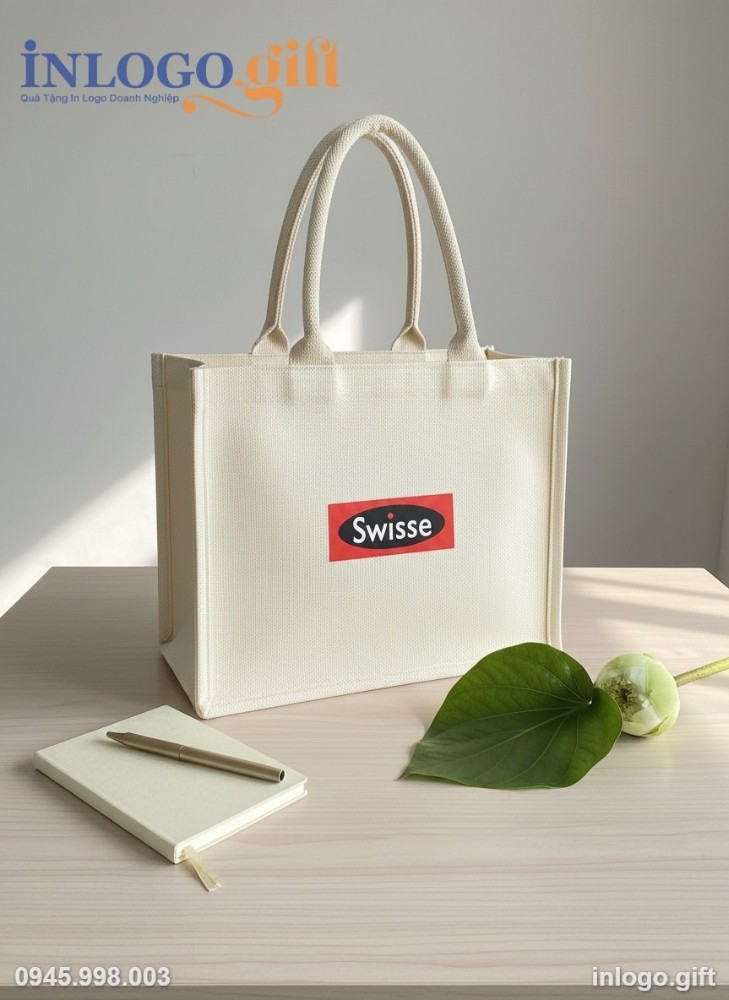 Quy cách đóng gói sản phẩm túi cói in logo